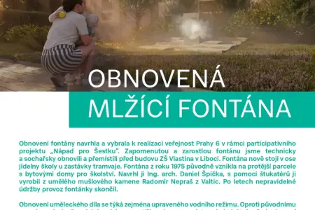 Revitalizovaná Mlžící fontána – slavnostní odhalení